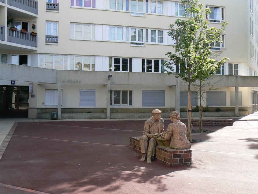 Sculpture Les deux vieux de Mondineu: Les deux vieux de Mondineu 021